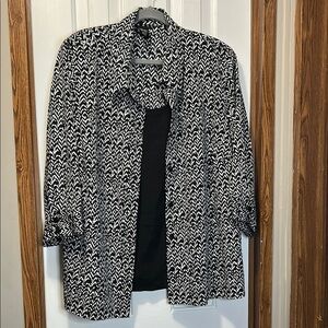 George Monochrome Patterned Women's Blouse